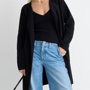 Juliette collarless sweater-blazer XS